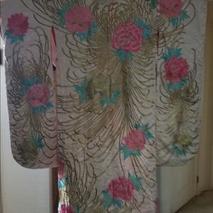 Vintage Wedding Uchikake Geisha Bijin Kimono